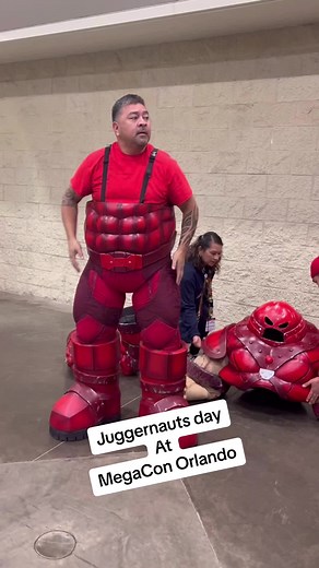 Juggernaut Cosplay Fun at MegaCon Orlando