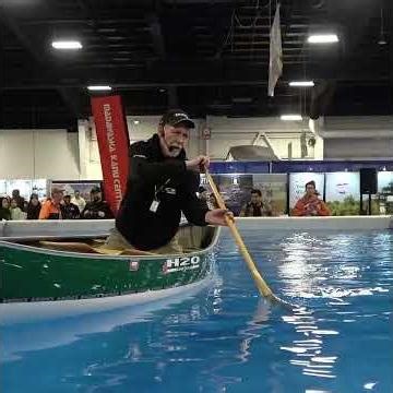 Precision solo canoe skills #canoeing #solo paddling #Canadian Style