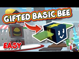 How to Get a GIFTED BASIC BEE in Bee Swarm Simulator [EASY]