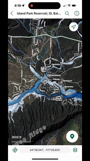 Check out this FREE Island Park Reservoir depth map! Check out key features, but no secret fishing spot spoilers! #fishing #fishingIdaho #henrysfork #henrysforkfoundation | Henry's Fork Foundation