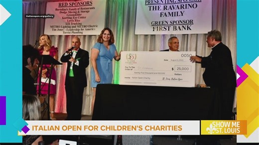 St. Louis Italian Open Golf Tournament returns for 51st year, benefitting children's charities