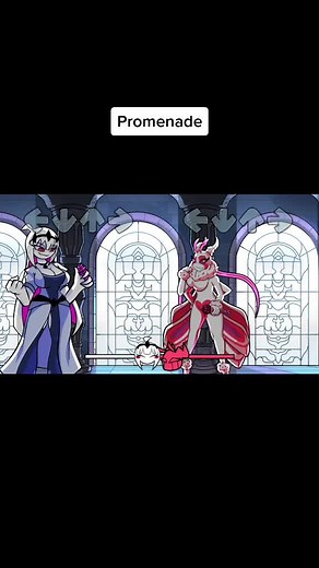 Friday Night Funkin (nikusa & sakuroma - promenade) #fnf #fridaynightfunkin #promenade #nikusafnf #sakuromafnf #fyp #foryou #fypシ