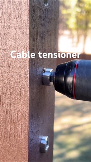 ​Satisfying Cable Rail Tensioner Installation