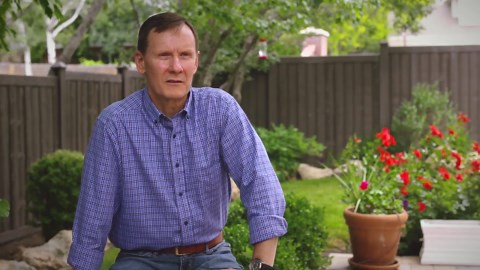 SimTek Ashland 6 ft. x 6 ft. Dark/Walnut Brown Composite Privacy Fence Panel 643431