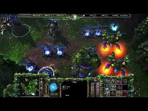 Warcraft 3 Graphic MOD, Quenching Mod Gameplay, improved graphic NE VS ORC Turtle Island