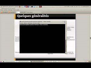 Tutoriel vidéo : Quelques généralités sur les lignes de commande Linux