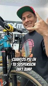 What PSI should my Dirt Jump suspension use? #boombike #distressbikes #mtb