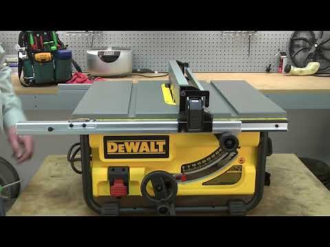 DeWALT Table Saw Repair - How to Replace the Fence