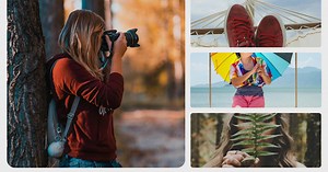 Split Screens Transitions - 4 Frames