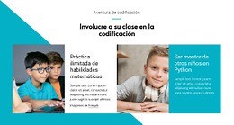 Python para niños - Plantilla CSS por Nicepage