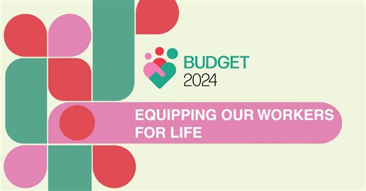 Budget 2024 is committed to investing in and equipping our workers for life. Singaporeans aged 40 and above will get $4,000 SkillsFuture Credit top-up and lower-wage workers will be supported through the enhancements to the Workfare Income Supplement scheme. Visit go.gov.sg/budget-2024 to learn more. #SGBudget2024 | gov.sg