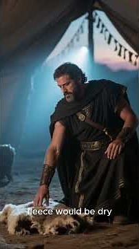 Gideon's Fleece Test (Judges 6:36-40)