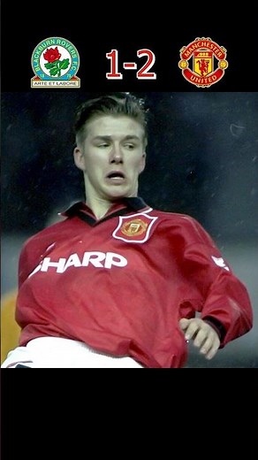 Blackburn 1 - 2 Manchester United Premier League 1995/1996 Classic Match #manchesterunited