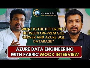 On-Prem SQL Server vs Azure SQL Database Explained | Azure Data Engineer Mock Interview