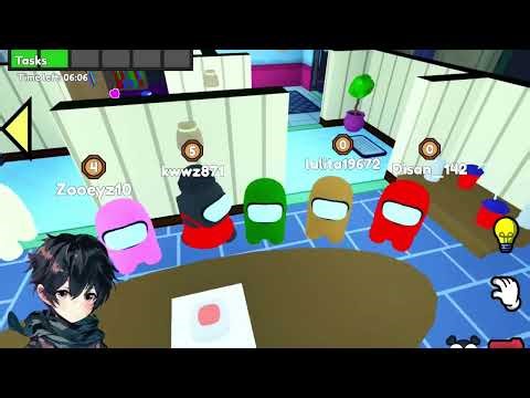 Playing Roblox amongst