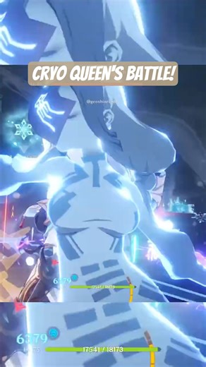 Shenhe: Cryo Queen’s Destruction Oceanid Epic Battle #genshinimpact #f2pgameplay #genshinshorts