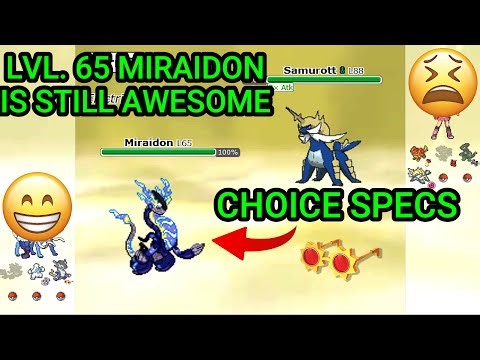 Level 65 Miraidon Is A Menace! (Pokemon Showdown Random Battles) (High Ladder)