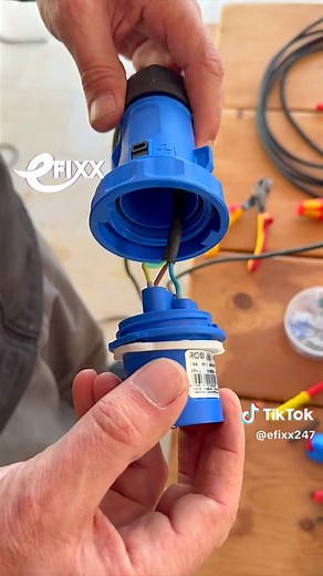 UK Plug to Rugged IP67 Industrial Connector Upgrade