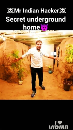 We made secret underground home 🏠#vecna #shorts