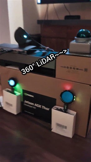 Jetson Thor custom robot build - ESP32 AMOLED eyes