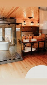 Luxury in the wilderness. check out our remodelled cabins!! | Harman's Luxury Log Cabins