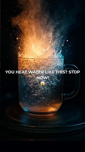 Boiling Water Can Explode in Your Microwave !?
