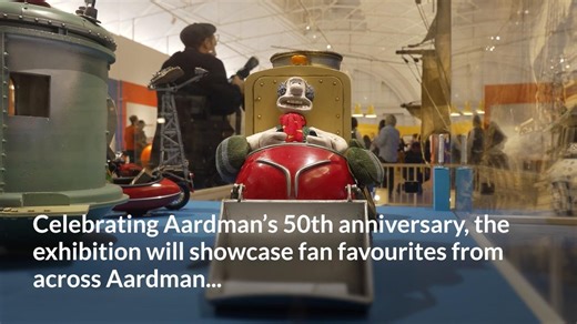 Curator hopes London Aardman exhibition can inspire future animators