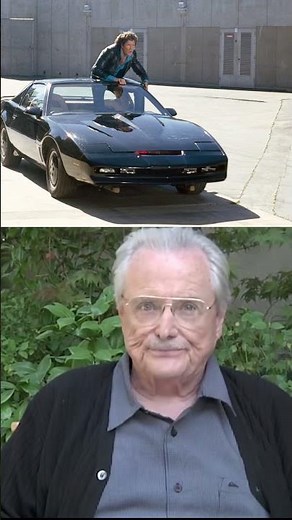 William Daniels as KITT & MR Feeney #knightrider #boymeetsworld
