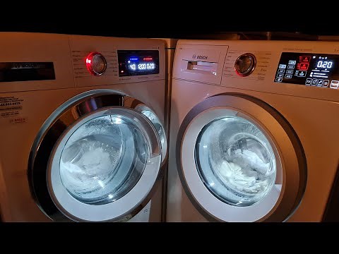 Bosch Serie 8 vs Serie 6: Super Quick 40°c Wash Race