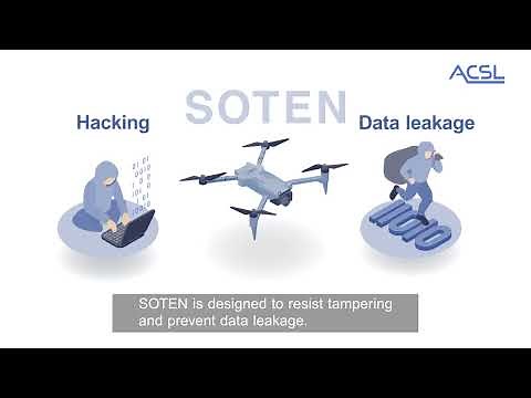 ACSL / Why is the made-in-Japan drone SOTEN highly secure?