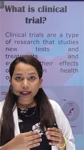 What is clinical trials? #dpharma #hospitalpharmacy #patientcare #pharmacology #medicalstudent