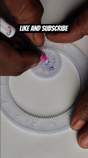 How to Draw a Perfect Multi-Color Mandala with a Spirograph