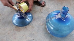 2.3M views · 2.1K shares | Ideas With Cement For Garden - Tip Build a Beautiful Pots from Plastic Bottle And Cement | DIY & Crafts | Facebook