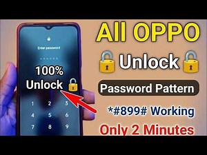 how to unlock oppo phone if forgot password