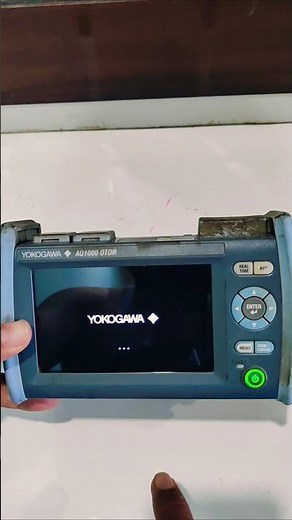 OTDR device | Fiber Optic Cable Tester Machine #otdr #fiberoptics #ftth #internet #fibercable