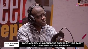 10K views · 382 reactions | Hon. Mohamed Bangura reveals the full story behind his decision to be sworn in as an MP | Epic Radio 99.3fm | Facebook