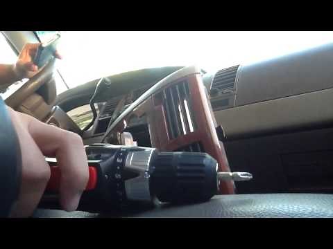 How to remove a radio from a dodge durango 2004-2008