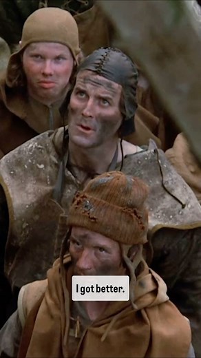 Turner Classic Movies on Instagram: "He got better! 浪 Terry Jones and Terry Gilliam (& Pythons) in MONTY PYTHON AND THE HOLY GRAIL (‘75) — see the TCM Premiere as part of our first-ever Monty Python Marathon on 11/29 - it all starts at 8pm ET."