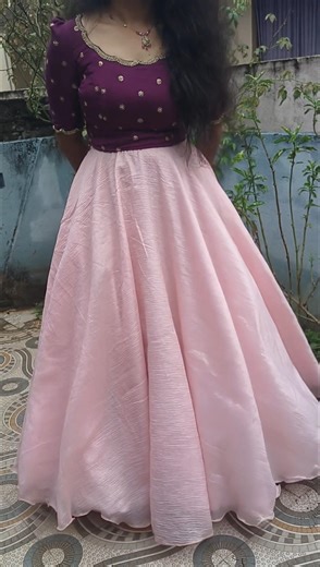 Ep no 3 of Making an outfit from scratch 🥰#outfitfromscratch #outfittoday#fashion #lehengaset#shorts