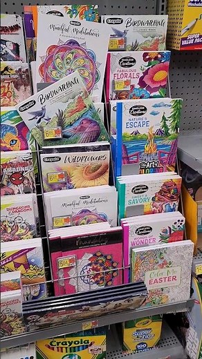 Checking out coloring books at Walmart | Adult Coloring