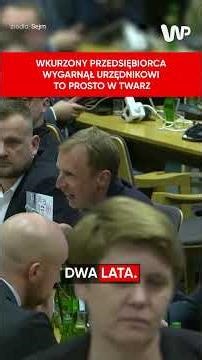 Przedsiębiorca do Gajdy: Pan jest niekompetentny, za każdym razem pan kluczy