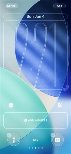 iOS 26 Lock Screen customization