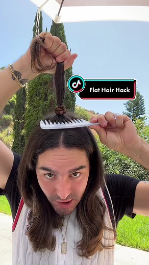 Flat Hair Hack: Crown Volume 👑