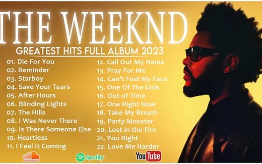 The Weeknd热门单曲合集