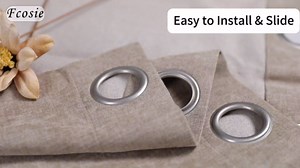 Fcosie 100" W Extra Wide Chenille Curtain Grommet Drapes - 100% Blackout Insulated Window Curtain Panel - Total Black Out Noise Reduction Sliding Glass Door Draperies, 2 PCS, W100 xL102, Sky Blue