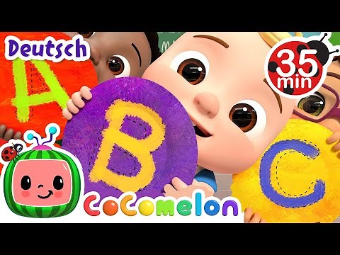 Das Alphabet-Lied | CoComelon Deutsch | Cartoons und Kinderlieder