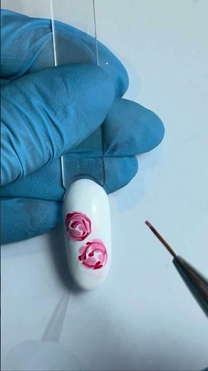 💅 Nail Art con una Rosa SEMPLICE e VELOCE 🌹