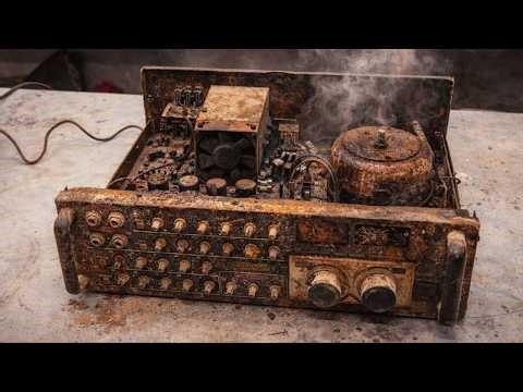 Burnt-out Power Amplifier Restoration Made the World Go Crazy - Billion Views Material