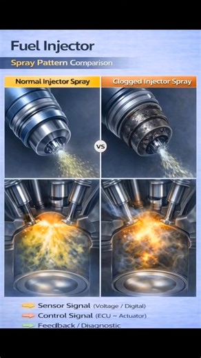 pari zaad khan | Fuel injector spray pattern #fblifestyle | Instagram