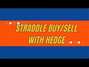 One-Click Straddle Buy/Sell with Hedge | HedgeX Straddle Trading Tutorial